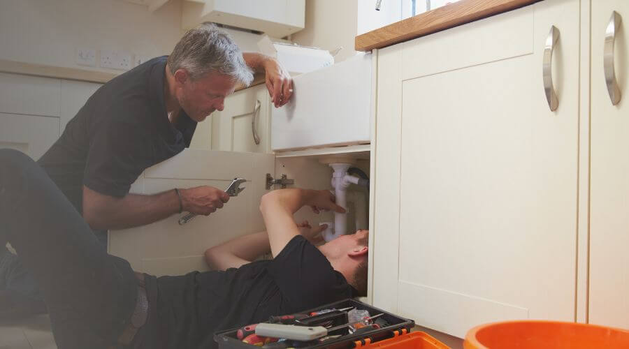 Local tankless water heater installation in Comfrey, MN